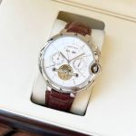 Ballon Bleu De Cartier 44*12mm 316L Steel Mineral Glass Black/White/Gold Face Watch